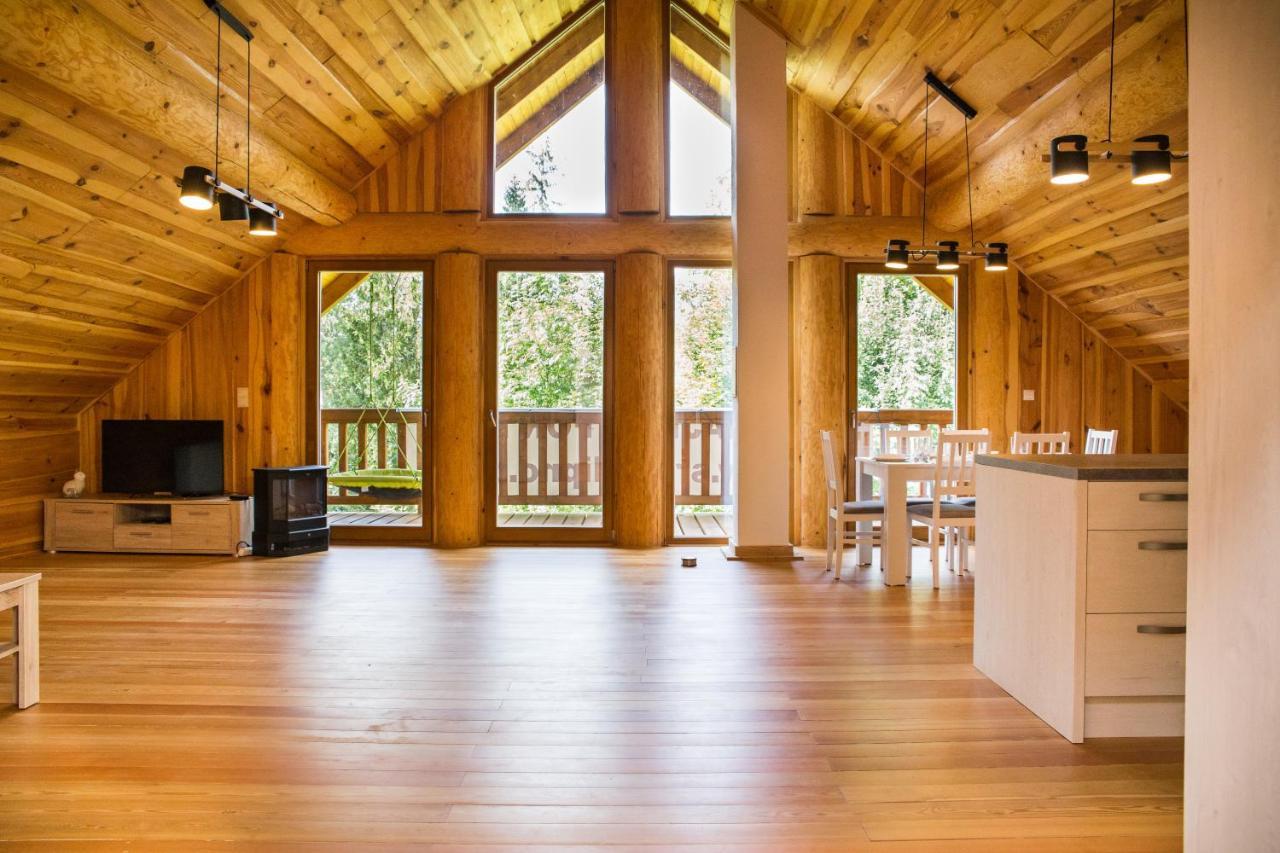 Luxusni Srub Az 24 Luzek - Sruby-Lipno Villa Фримбурк Екстериор снимка